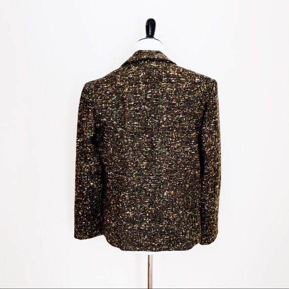 🛍CLOSET CLEAN-OUT - MAKE OFFERS🛍 Vintage Pendleton Women's Tweed Jacket - Picture 3 of 8